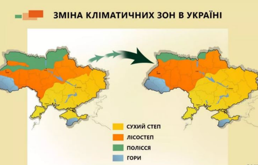Кліматичні зміни в Україні: вплив на агросектор до кінця століття
