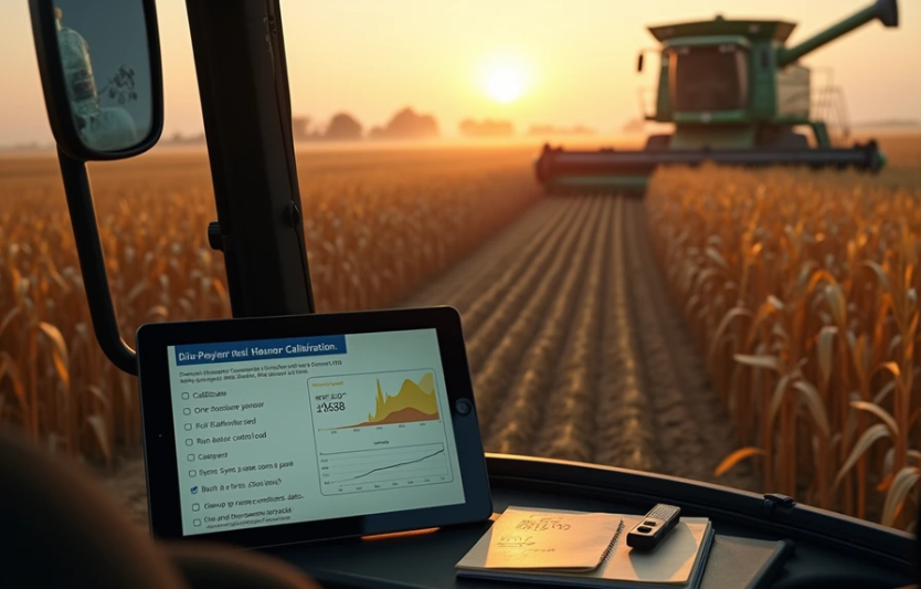 Перед збиранням кукурудзи: калібруємо yield-monitor та наводимо лад у даних