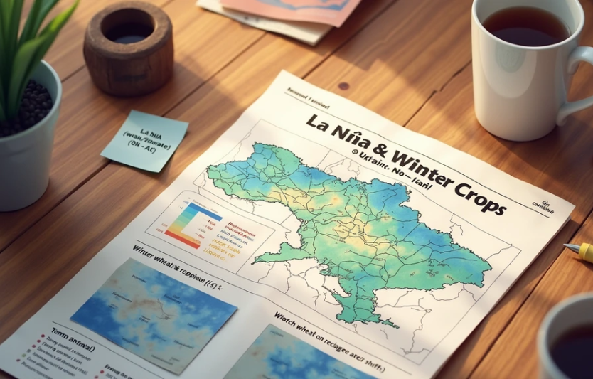 La Niña та сезонні прогнози листопад–січень: що це означає для озимих в Україні