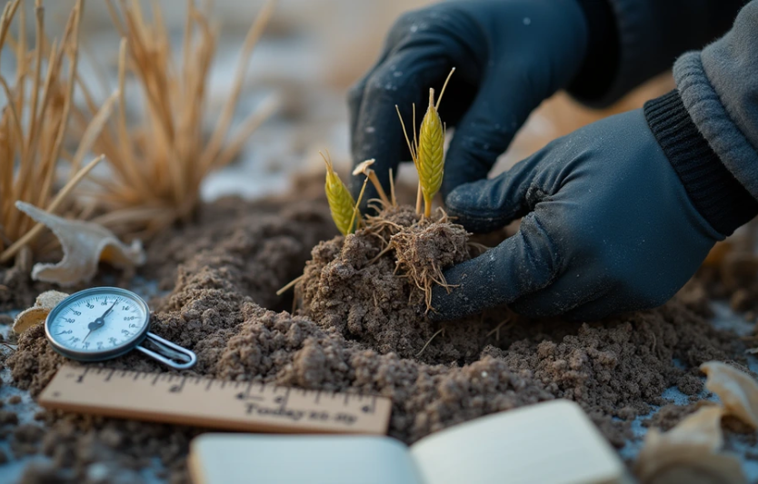 Озимина взимку: як моніторити загартування та вузлове кущення без лабораторії